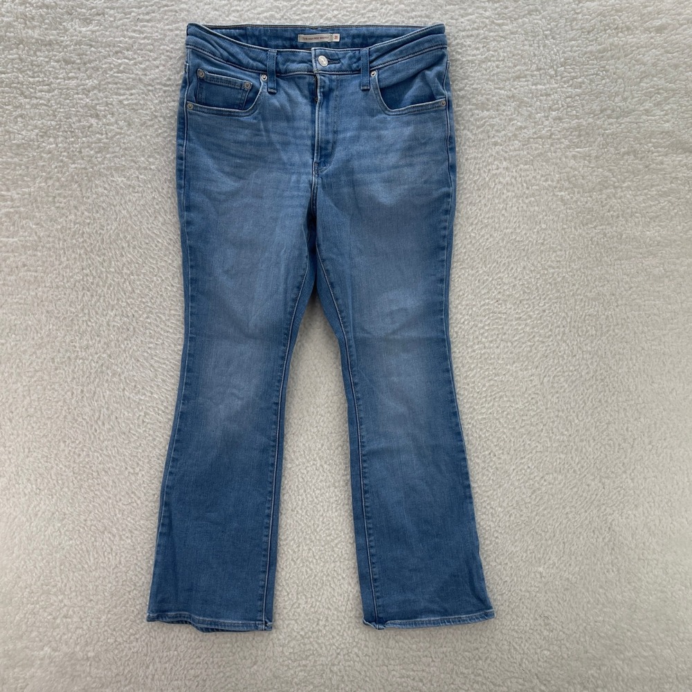 Levis Jeans Womens Size 31 Blue 725 High Rise Bootcut Denim Boho Cowgirl